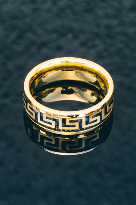 versace herrenschmuck|Men's Luxury & Designer Rings .